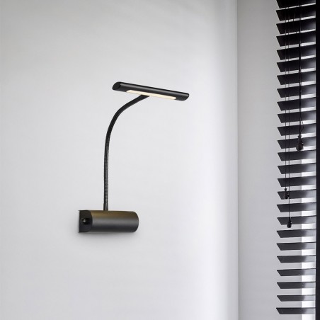 Curtis Black (4W) schaltbare LED-Wandleuchte