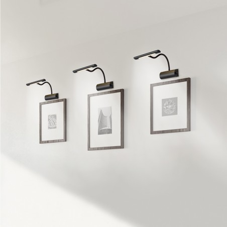 Curtis Black (4W) schaltbare LED-Wandleuchte