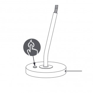 LED Desk Lamp Curtis (4W)