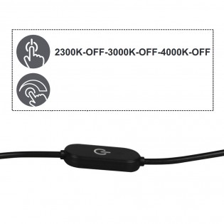 Blaze Dimmbare LED-Tischlampe (8W)