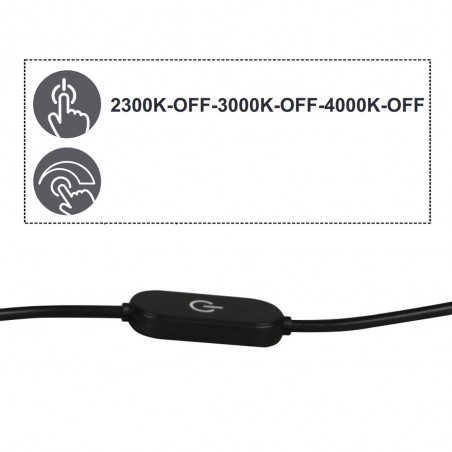 Blaze Dimmbare LED-Tischlampe (8W)