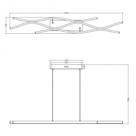 LED Pendant Lamp Blaze Dimmable (35W)