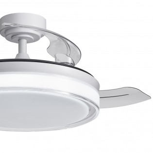 Klappbare Flügel LED-Lüfter Oroel White CCT (45W)