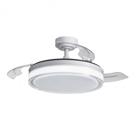 Klappbare Flügel LED-Lüfter Oroel White CCT (45W)