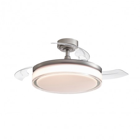 LED-Lüfter mit klappbaren Flügeln Oroel Nickel CCT (45W)