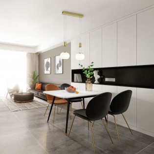 LED-Deckenleuchte Madison Opal Dimmbar (2x8W)