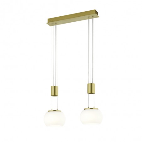 LED-Deckenleuchte Madison Opal Dimmbar (2x8W)