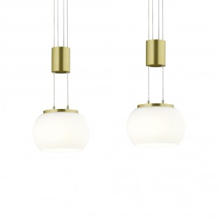 LED-Deckenleuchte Madison Opal Dimmbar (2x8W)