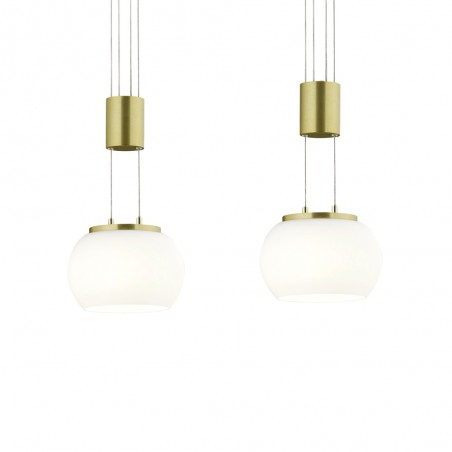 LED-Deckenleuchte Madison Opal Dimmbar (2x8W)