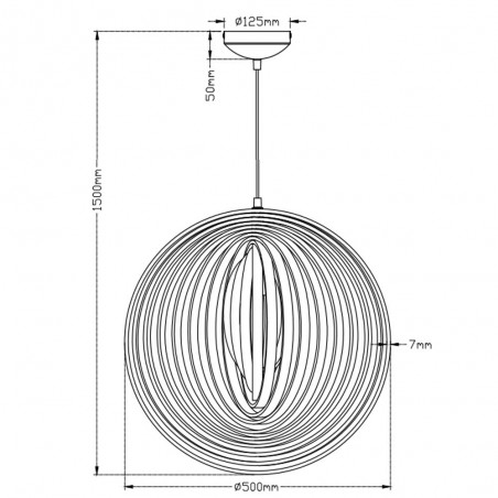 Pendant lamp Boolan