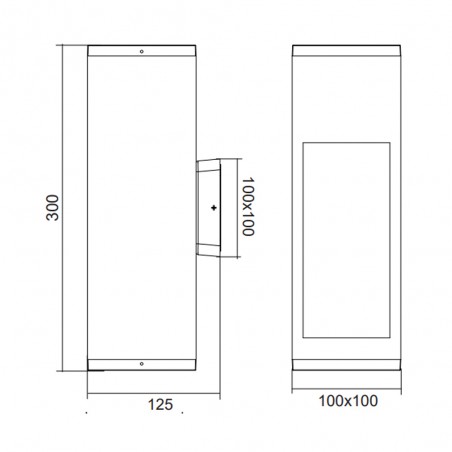 Outdoor wall lamp Canning