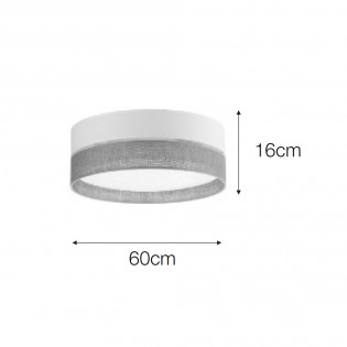 Ceiling Flush Lamp Blancolino (4 lights)