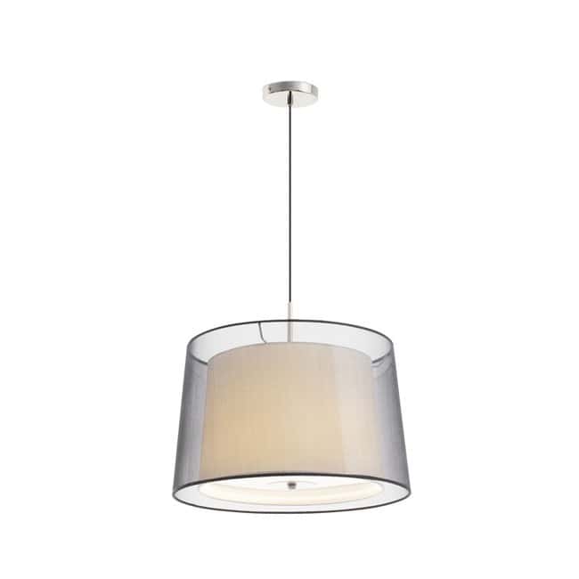 Pendant Light double Lampshade Saba (3 lights)