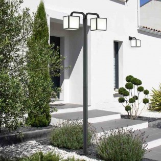 Outdoor Post Lamp Led Cubango (2 Lights)