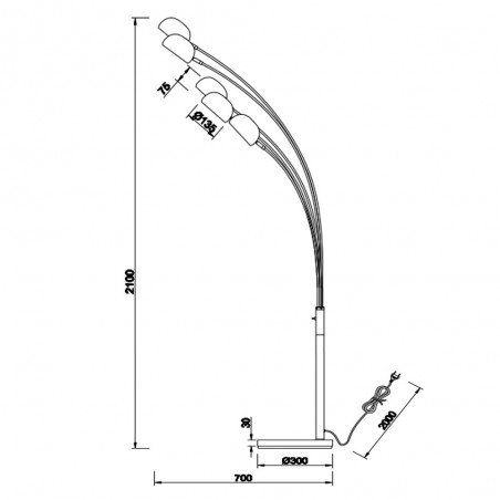 Floor lamp Dito