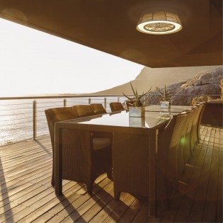 Indonesien Mini-LED-Ventilator für draußen (55W)