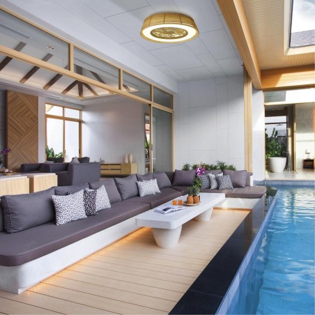 Indonesien Mini-LED-Ventilator für draußen (55W)