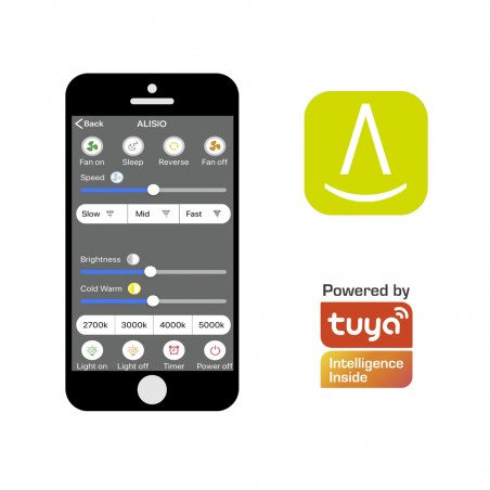 LED-Deckenventilator Nepal (110W)