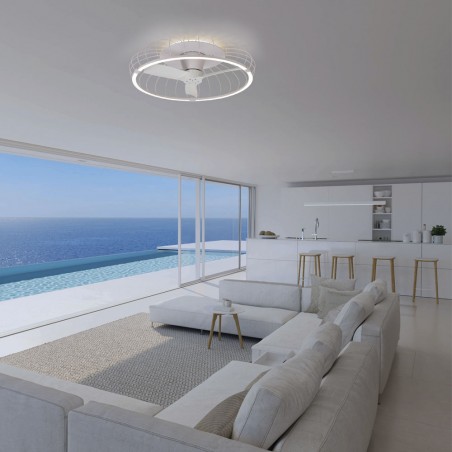 Natur LED-Deckenventilator (75W)