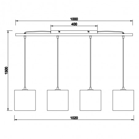 Ceiling lamp Elmau
