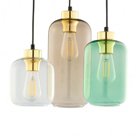 Pendant Lamp Flota Multicolour (3 lights)