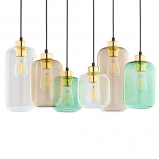 Pendant Lamp Flota Multicolour (6 lights)
