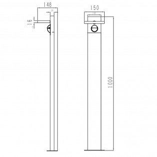 Beacon with motion sensor Horton II