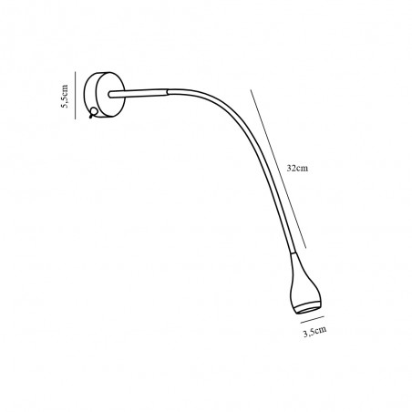 LED Wall Lamp Drop (3W)