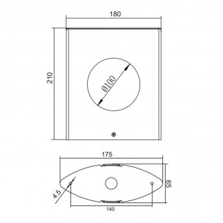 Katun Außenwandleuchte Led (5W)