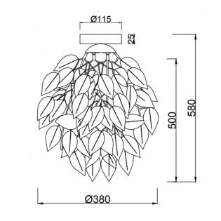 Flush Light Leavy