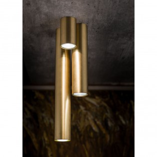 Tubular ceiling spotlight Iris 10