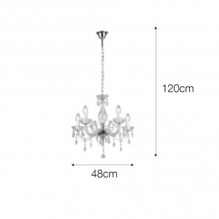 Chandelier Maria Teresa (5 lights)