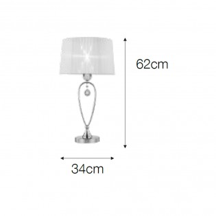 Tischleuchte Trieste