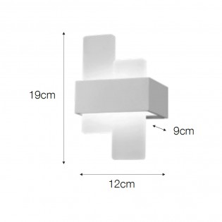 Mur LED-Wandleuchte (6W)
