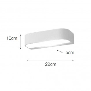 Mur II LED-Wandleuchte (6W)