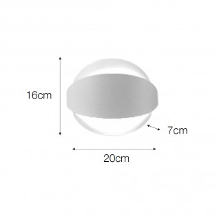Mur II LED-Wandleuchte (12W)