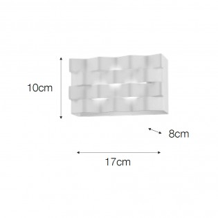 Mur LED-Wandleuchte (8W)