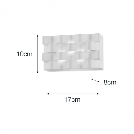 Mur LED-Wandleuchte (8W)
