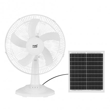 Table fan Solar Abanico