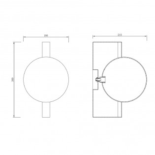 Wall Lamp Avant-garde