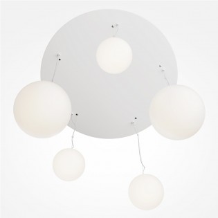 Cluster Pendant Lamp Basic Form II (5 lights)