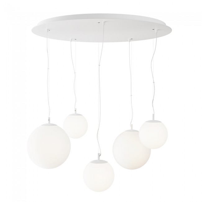 Cluster Pendant Lamp Basic Form II (5 lights)