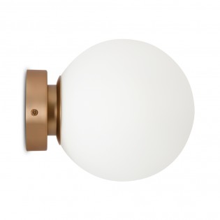 Wandleuchte Basic Form Gold