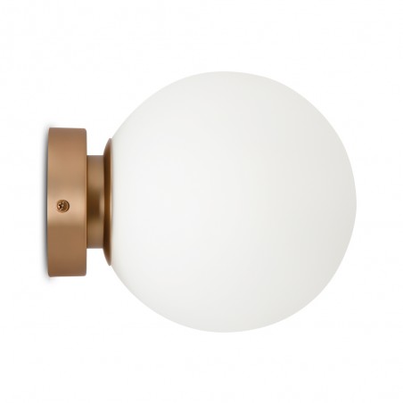 Wandleuchte Basic Form Gold