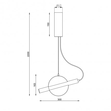 LED Pendant Lamp Enigma (5W)