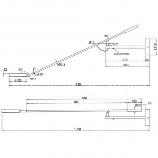 LED Wall Lamp Fad (6W)