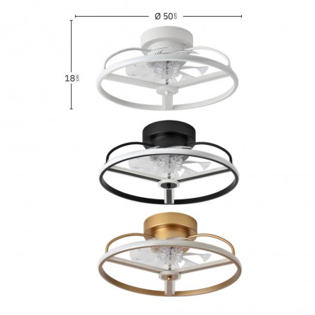 Deckenventilator Led Bora CCT (60W)
