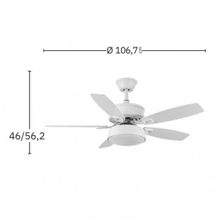 Deckenventilator Led Braw CCT (30W)