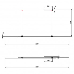 LED Ceiling Lamp Halo (48W)