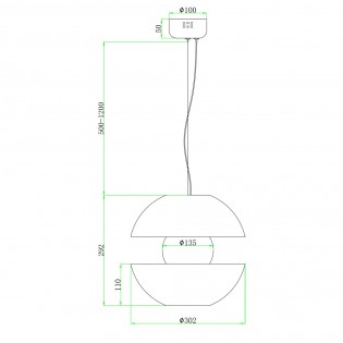 LED Pendant Lamp Rebel (6W)